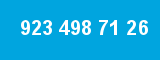 923 498 71 26 923 498 71 26